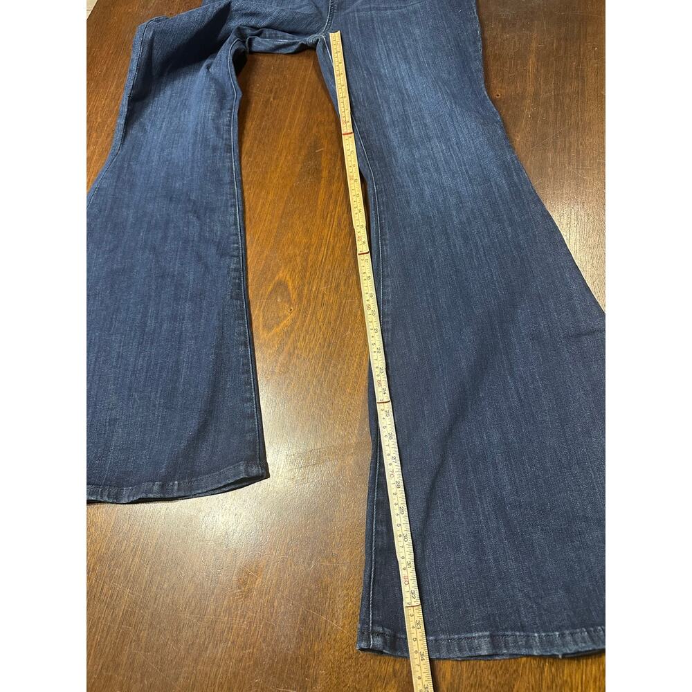 Judy Blue Sway With Me Flare Denim Jeans Women 15/32 Western Cowgirl Boho Aztec - Picture 6 of 9